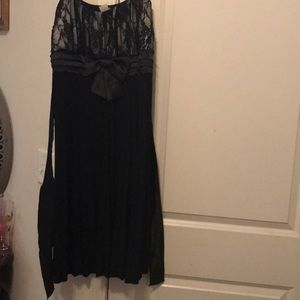 Black formal dress